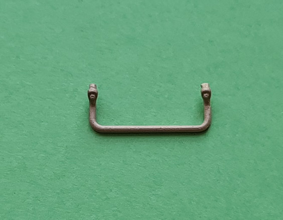 Griffstange, 15mm lang, abgewinkelt, z. Bsp. Pufferbohle, 1 Paar