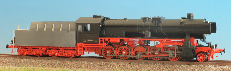 Einheitstenderbausatz 2´2´T26 für BR 50/52 ÜK