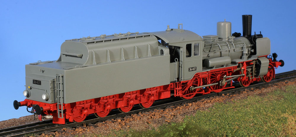 Kohlenstaubtendergehäuse für BR 36 457, DR - Epoche III