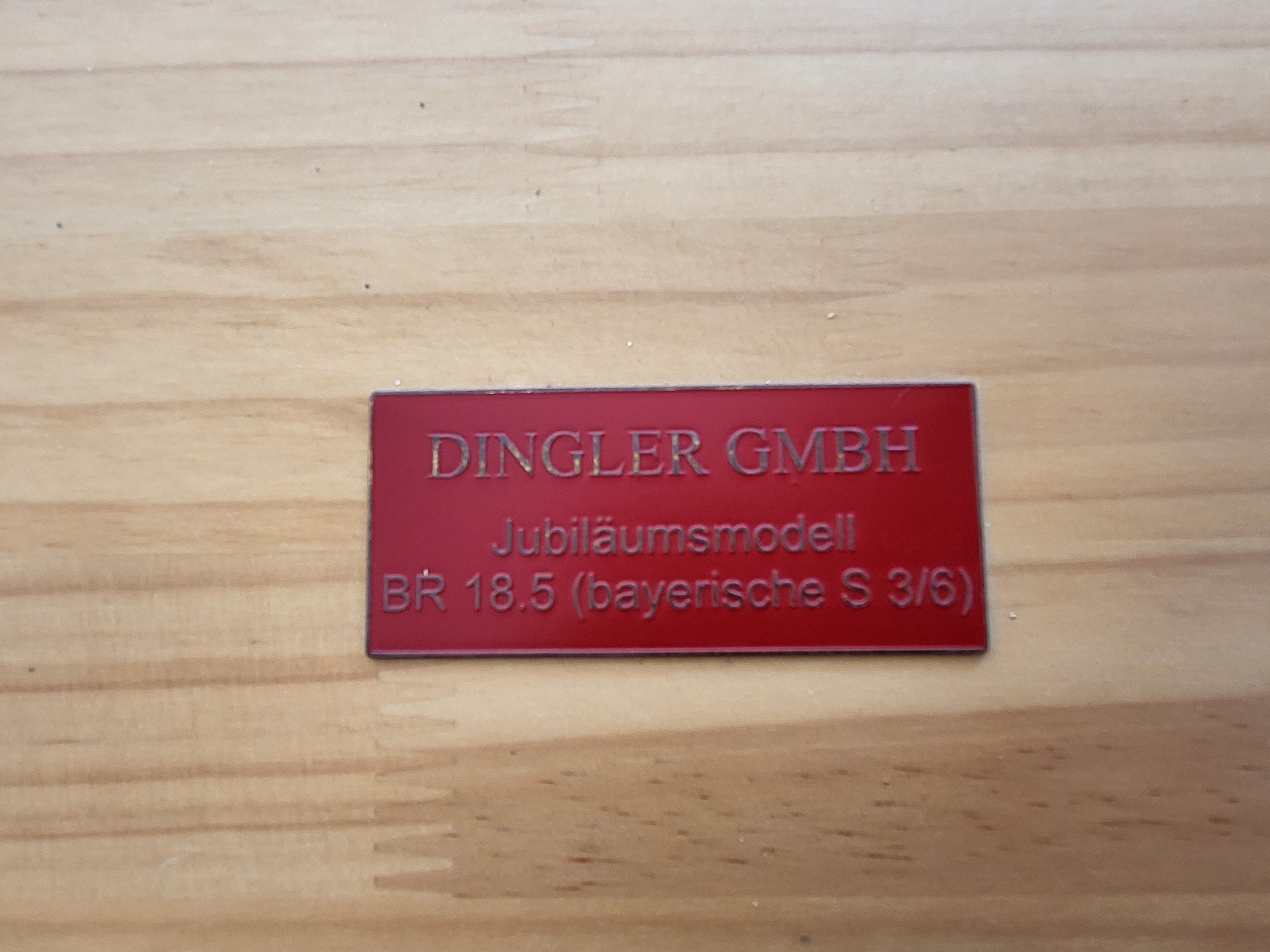 Dingler, 18 528, DRG - Epoche II, Jubiläumsmodell