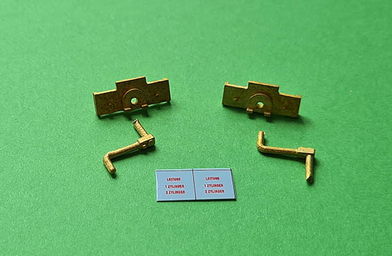 Bremsumsteller Rollfahrzeuge, beweglich, inkl. Beschr., 1 Paar