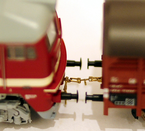 Kupplungshaken, beweglich, 1 Paar, Bausatz