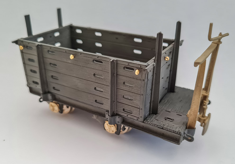 Förderbahnwagen für Feldbahnen & Werkbahnen, 26,7mm - 32,0mm Spu