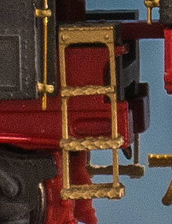 Führerhaustenderaufstiegsleitern für Tender, 3 Stufen