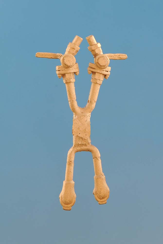 Bremshahn und Schlauchkupplung und Bremsschlauch aus PVC, 1 Paar