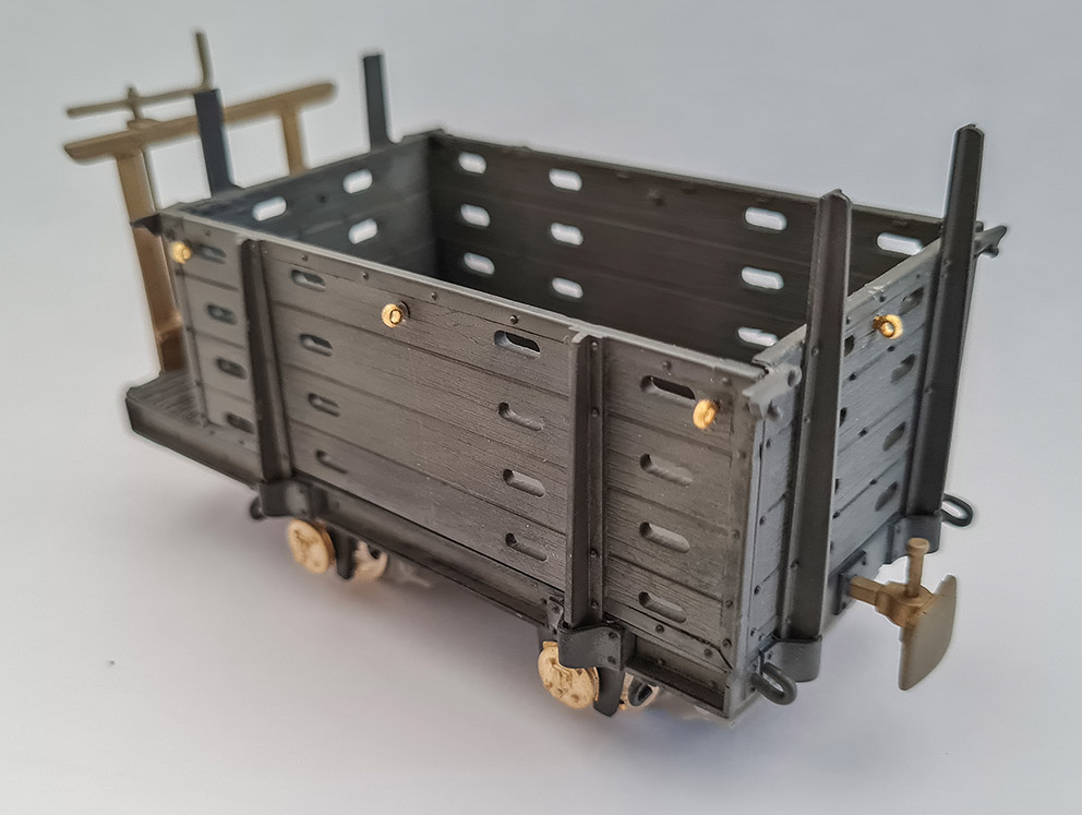 Förderbahnwagen für Feldbahnen & Werkbahnen, 26,7mm - 32,0mm Spu