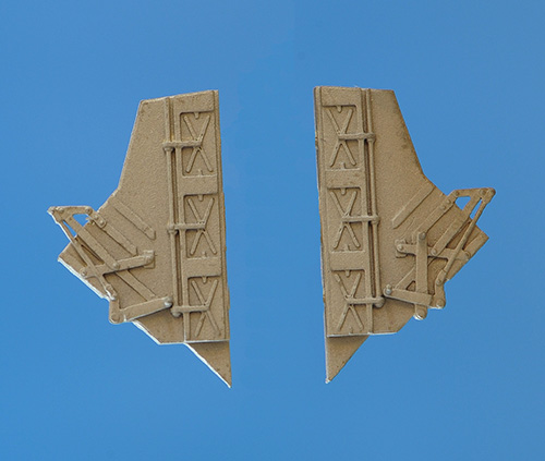 Aschkasten Bauart Stüren für 23.10, 35.10 usw., 1 Paar.