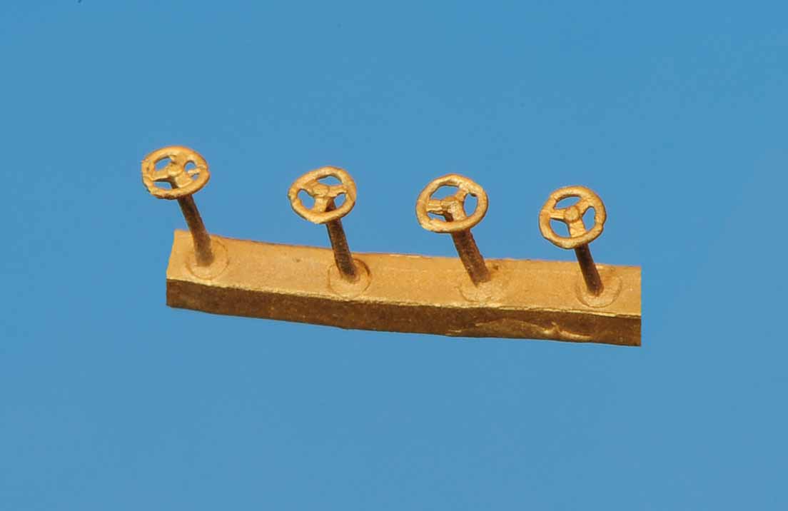 Handräder durchbrochen für Dampflokomotiven 01, 03, 23, 44, 50, 